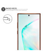 Olixar Genuine Leather Samsung Galaxy Note 10 Plus Case - Brown