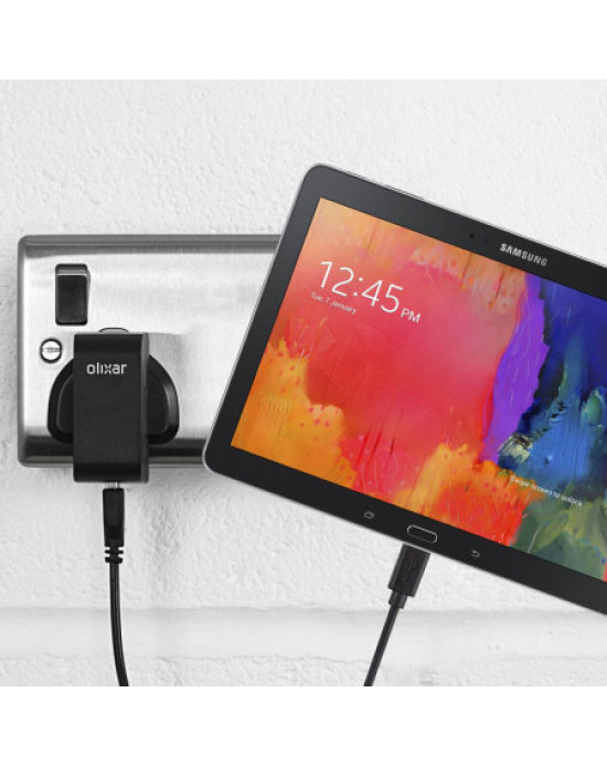 High Power Samsung Galaxy Tab Pro 10.1 Wall Charger & 1m Cable