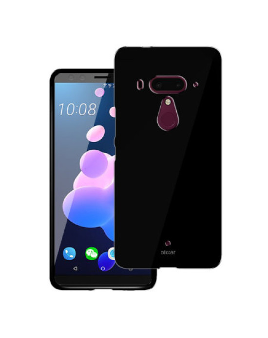Olixar FlexiShield HTC U12 Plus Gel Case - Solid Black Olixar FlexiShield HTC U12 Plus Gel Case - Solid Black