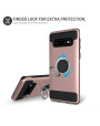 Olixar ArmaRing Samsung Galaxy S10 Finger Loop Tough Case - Rose Gold