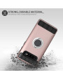 Olixar ArmaRing Samsung Galaxy S10 Finger Loop Tough Case - Rose Gold