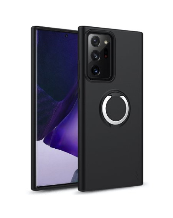Zizo Revolve Series Samsung Galaxy Note 20 Ultra Ring Case - Black