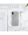 LoveCases Luxury Crystal iPhone X Case - Silver