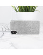 LoveCases Luxury Crystal iPhone X Case - Silver