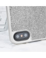 LoveCases Luxury Crystal iPhone X Case - Silver