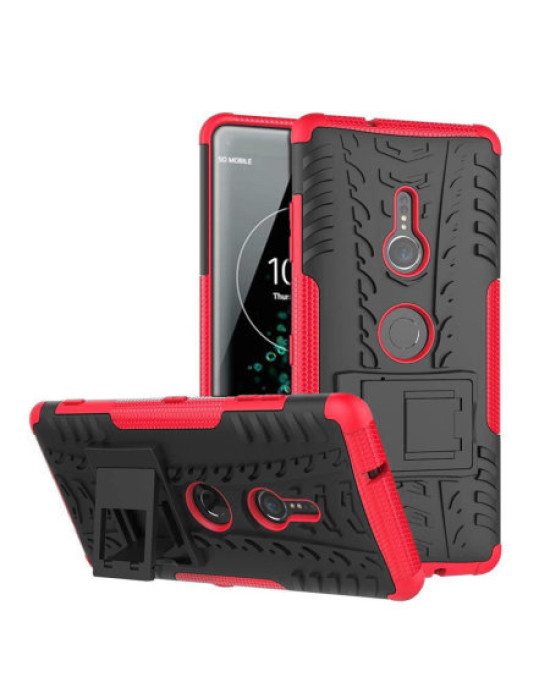 Olixar ArmourDillo Sony Xperia XZ3 Protective Case - Red