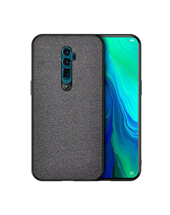 Olixar Fabric Oppo Reno 10x Zoom Case - Black