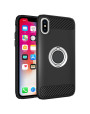 Olixar ArmaRing iPhone X Finger Loop Tough Case - Black