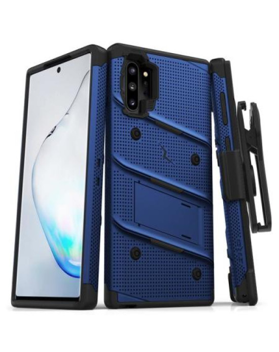 Zizo Bolt Samsung Note 10 Plus Tough Case - Blue/Black