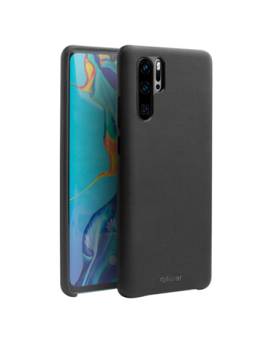 Olixar Genuine Leather Huawei P30 Pro Case - Black