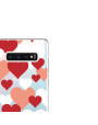 LoveCases Samsung S10 Plus Love Hearts Clear Phone Case