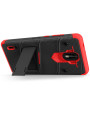 Zizo Bolt Nokia 3.1 C Case & Screen Protector- Black and Red