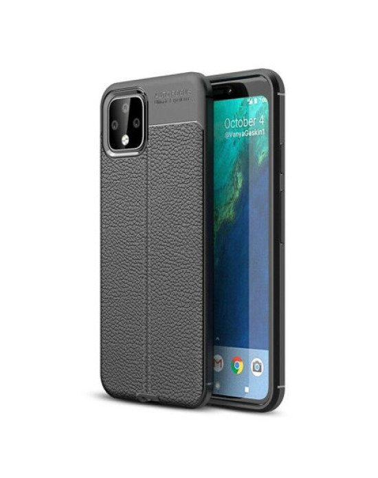 Olixar Attache Google Pixel 4 Leather-Style Case - Black Olixar Attache Google Pixel 4 Leather-Style Case - Black