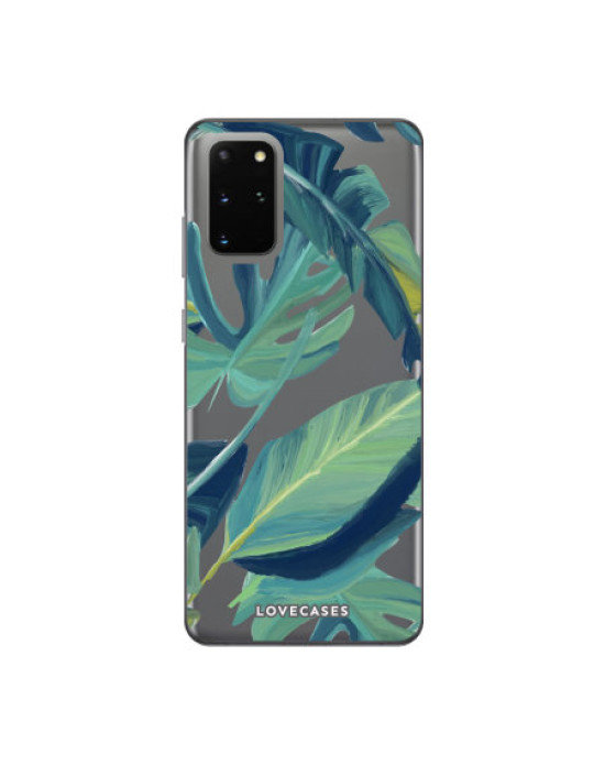 LoveCases S20 Plus Tropical Clear Phone Case