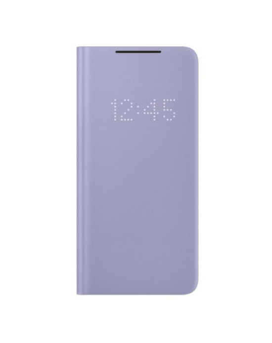 Official Samsung Galaxy S21 LED View Cover Case - Violet