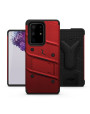 Zizo Bolt Samsung Galaxy S20 Ultra Tough Case - Red