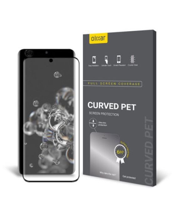 Olixar Samsung Galaxy S20 Ultra PET Curved Screen Protector
