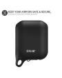 Olixar Soft Silicone Apple AirPods Waterproof Protective Case - Black