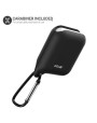Olixar Soft Silicone Apple AirPods Waterproof Protective Case - Black
