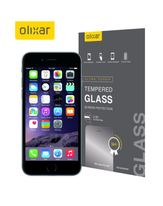 Olixar iPhone 6 Tempered Glass Screen Protector
