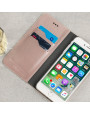 Olixar Leather-Style iPhone 7 Plus Wallet Case - Rose Gold