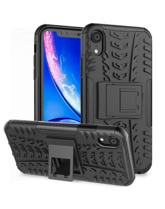 Olixar ArmourDillo iPhone XR Protective Case - Black
