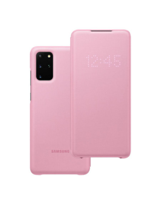 Official Samsung Galaxy S20 Plus LED View Cover Case - Pink