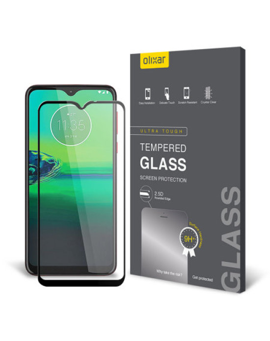 Olixar Motorola Moto G8 Play Tempered Glass Screen Protector