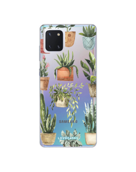 LoveCases Samsung Galaxy Note 10 Lite Plants Clear Phone Case LoveCases Samsung Galaxy Note 10 Lite Plants Clear Phone Case