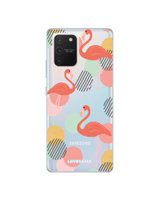 LoveCases Samsung Galaxy S10 Lite Gel Case - Flamingo