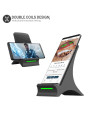 Olixar 10W Wireless Slim Charging Stand With Cooling Fan - Black