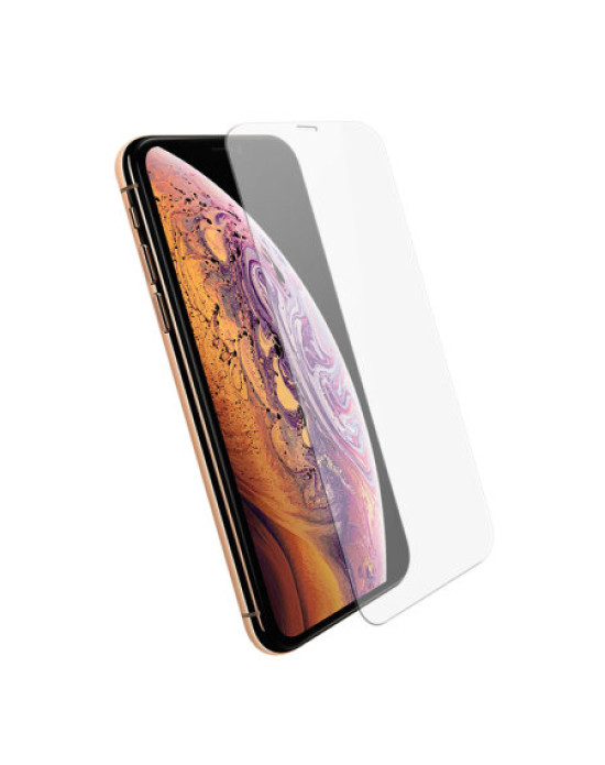 Olixar iPhone XS Max Case Compatible Tempered Glass Screen Protector Olixar iPhone XS Max Case Compatible Tempered Glass Screen Protector