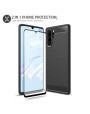 Olixar Sentinel Huawei P30 Pro Case and Glass Screen Protector - Black