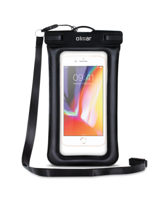 Olixar iPhone 8 Plus Waterproof Pouch - Black