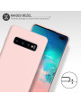 Olixar Samsung Galaxy S10 Plus Soft Silicone Case - Pastel Pink Olixar Samsung Galaxy S10 Plus Soft Silicone Case - Pastel Pink