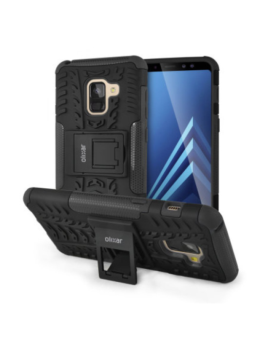Olixar ArmourDillo Samsung Galaxy A8 2018 Protective Case - Black Olixar ArmourDillo Samsung Galaxy A8 2018 Protective Case - Black