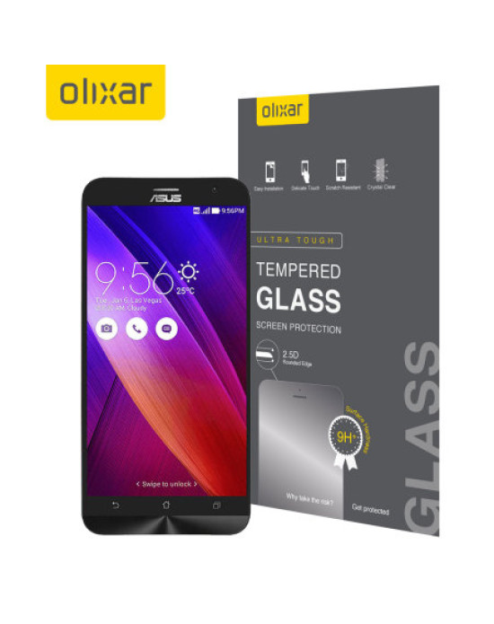 Olixar Asus Zenfone 2 Tempered Glass Screen Protector