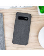 Olixar Canvas Samsung Galaxy S10 Wallet Case - Grey Olixar Canvas Samsung Galaxy S10 Wallet Case - Grey