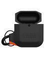 UAG Apple AirPods Silicone Case - Black/Orange
