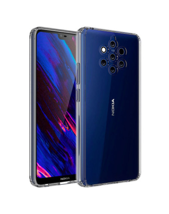 Olixar ExoShield Tough Snap-on Nokia 9 Pureview Case - Crystal Clear