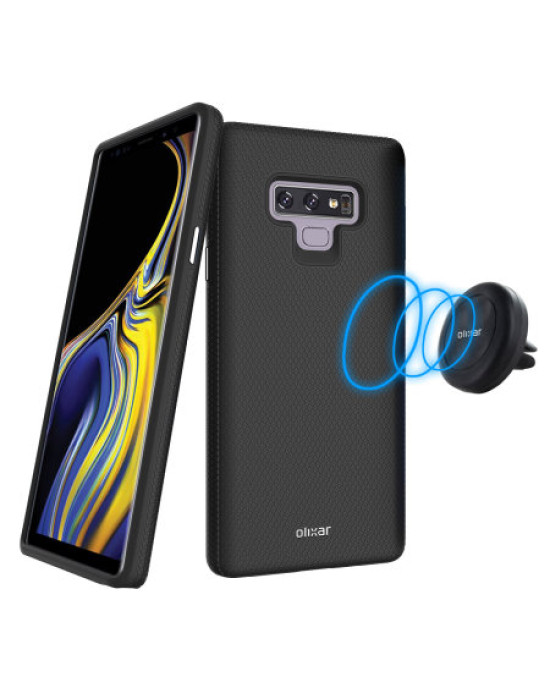 Samsung Galaxy Note 9 Magnetic Case and Car Holder Olixar Magnus Samsung Galaxy Note 9 Magnetic Case and Car Holder Olixar Magnus