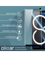Olixar Samsung Note 8 Case Friendly Glass Screen Protector 2-in-1 Pack