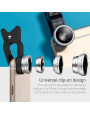 Olixar 3-in-1 Universal Clip Camera Lens Kit