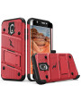 SFRAP - Zizo Bolt Samsung J7 2018 Tough Case & Screen Protector - R