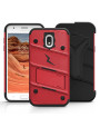 SFRAP - Zizo Bolt Samsung J7 2018 Tough Case & Screen Protector - R