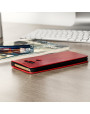 Olixar Leather-Style LG G5 Wallet Stand Case - Red