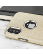 LoveCases Glitter iPhone X Case - Gold