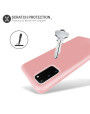 Olixar Samsung Galaxy S20 Soft Silicone Case - Pastel Pink Olixar Samsung Galaxy S20 Soft Silicone Case - Pastel Pink