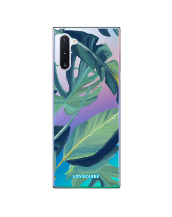 LoveCases Samsung Note 10 Tropical Phone Case - Clear Green LoveCases Samsung Note 10 Tropical Phone Case - Clear Green