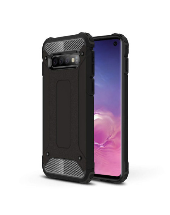 Olixar Delta Armour Protective Samsung Galaxy S10 Case - Black